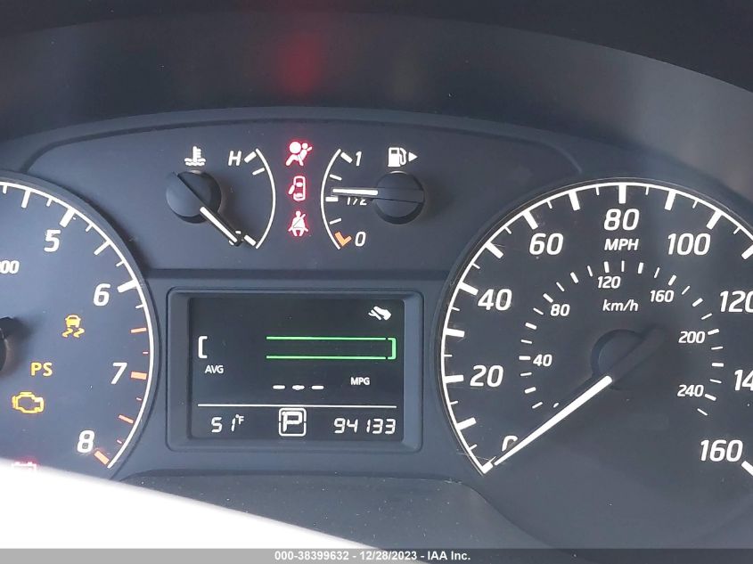 2017 NISSAN SENTRA S/SV/SR/SL - 3N1AB7AP2HY332075