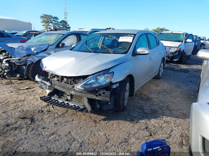 2017 NISSAN SENTRA S/SV/SR/SL - 3N1AB7AP2HY332075
