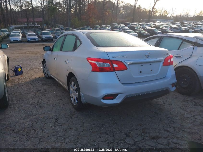 2017 NISSAN SENTRA S/SV/SR/SL - 3N1AB7AP2HY332075