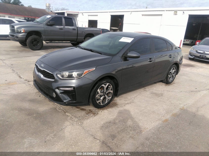 VIN 3KPF24AD8ME341043 2021 KIA FORTE LXS