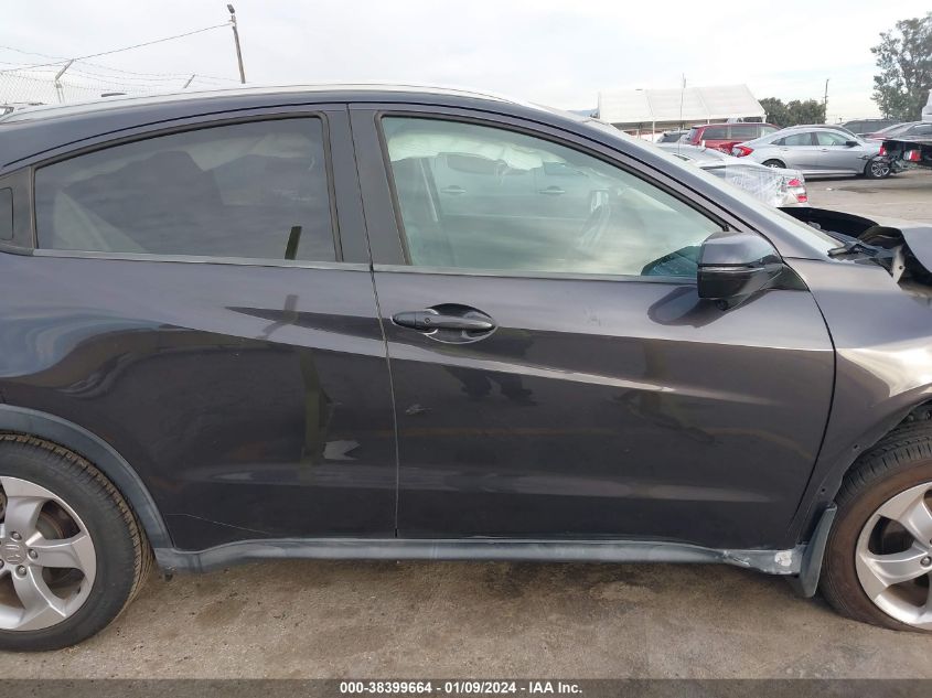 2016 HONDA HR-V EXL - 3CZRU5H70GM740482
