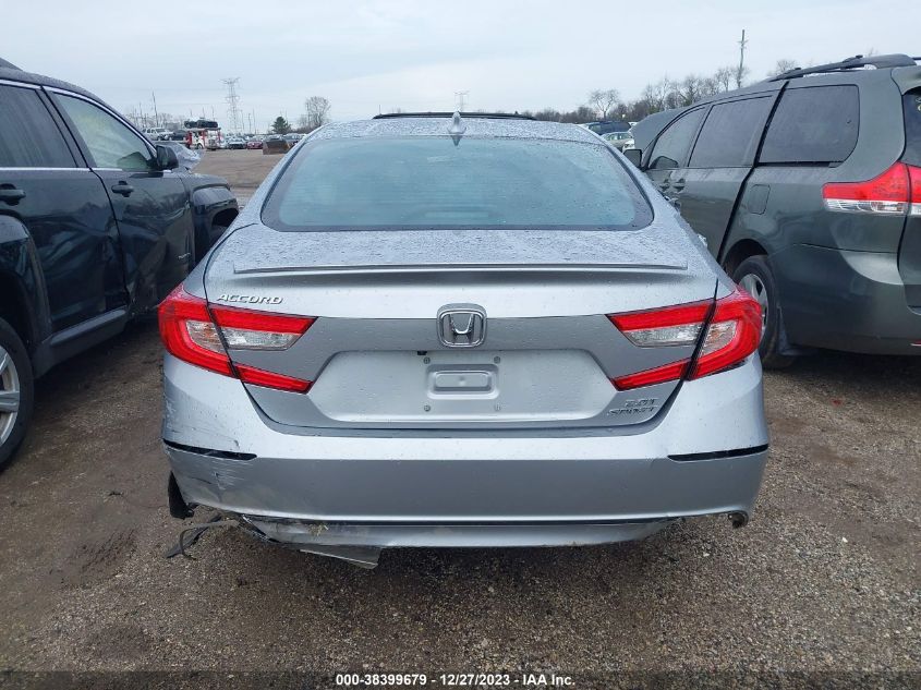 2019 HONDA ACCORD SPORT - 1HGCV2F38KA036531