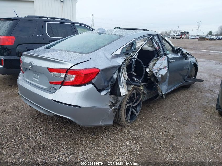 2019 HONDA ACCORD SPORT - 1HGCV2F38KA036531