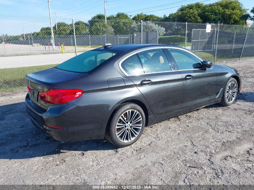 2019 BMW 530I XDRIVE WBAJA7C5XKWW13239