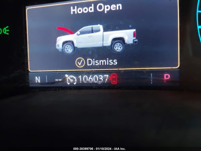 2020 CHEVROLET COLORADO 2WD  LONG BOX LT - 1GCHSCEA1L1182967