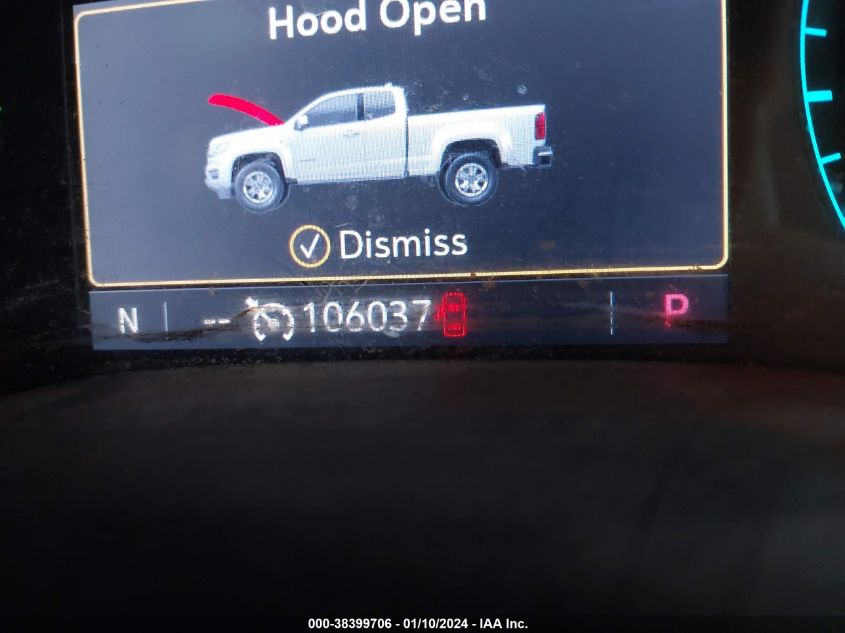 2020 CHEVROLET COLORADO 2WD  LONG BOX LT - 1GCHSCEA1L1182967
