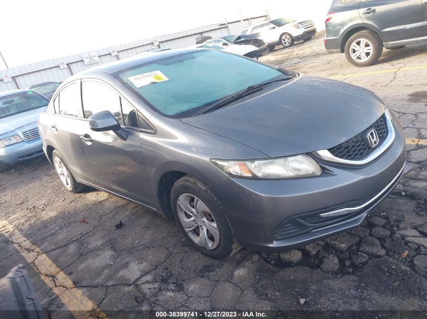 2013 HONDA CIVIC LX - 19XFB2F50DE262763