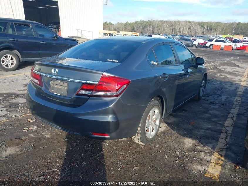 2013 HONDA CIVIC LX - 19XFB2F50DE262763