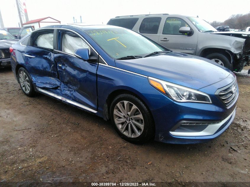 2017 HYUNDAI SONATA SPORT/LIMITED - 5NPE34AF2HH517063