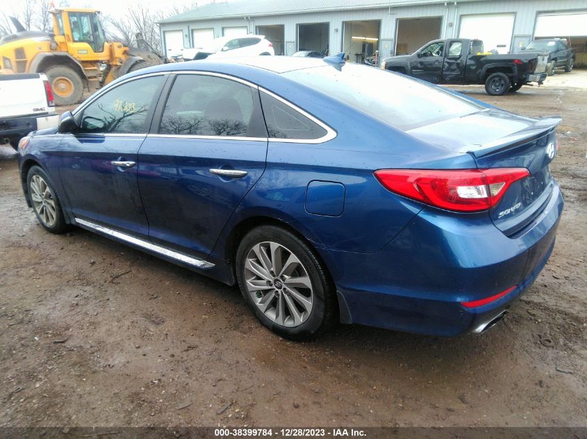 2017 HYUNDAI SONATA SPORT/LIMITED - 5NPE34AF2HH517063