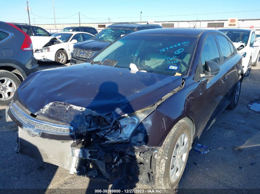 2014 CHEVROLET CRUZE LS AUTO - 1G1PA5SH9E7340878