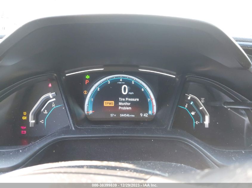 2019 HONDA CIVIC LX - 2HGFC2F65KH577213