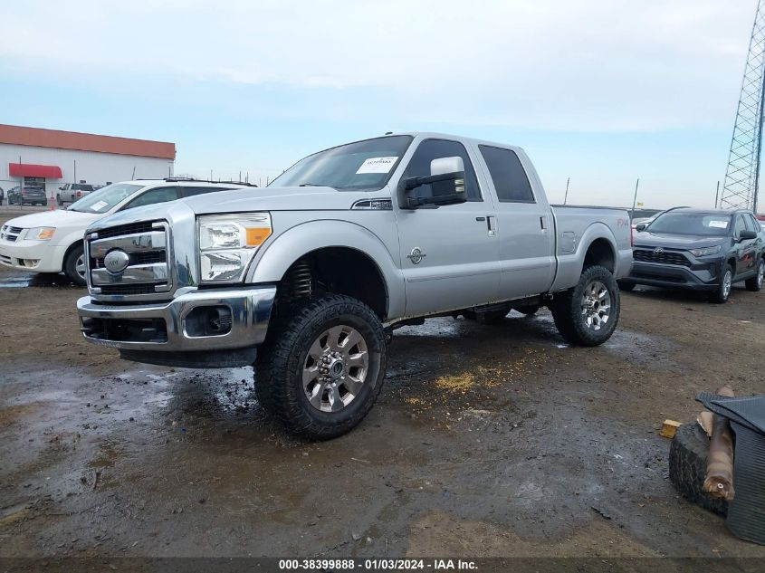 2015 FORD F-250 LARIAT - 1FT7W2BT5FEC60583