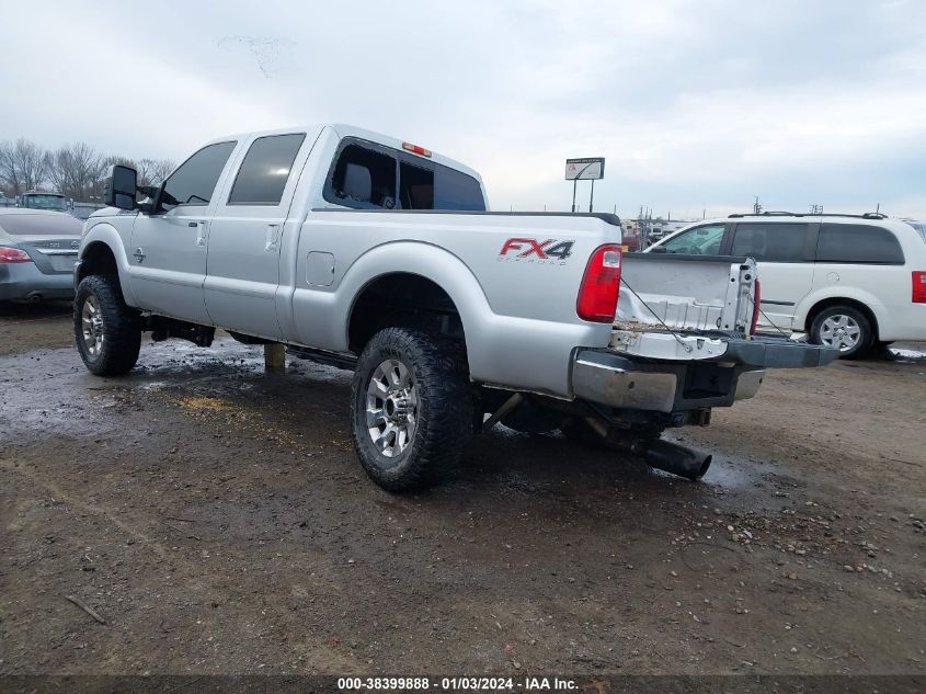 2015 FORD F-250 LARIAT - 1FT7W2BT5FEC60583