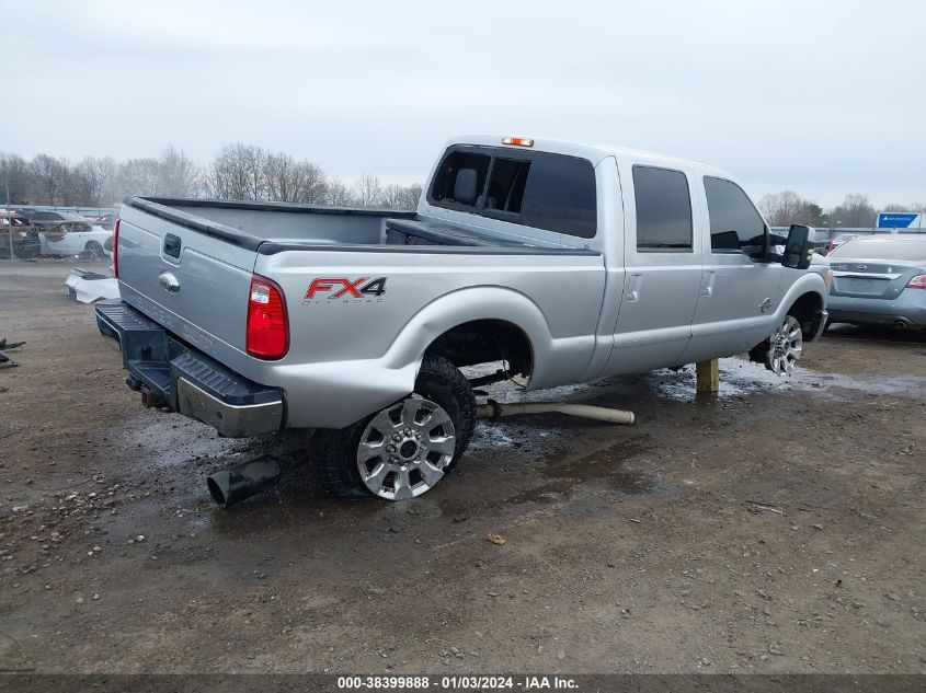 2015 FORD F-250 LARIAT - 1FT7W2BT5FEC60583