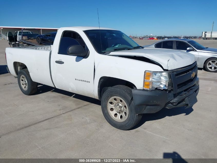 2013 CHEVROLET SILVERADO 1500 WORK TRUCK - 1GCNCPEX4DZ106089