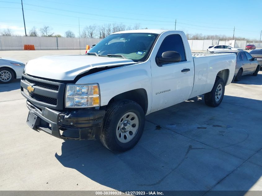 2013 CHEVROLET SILVERADO 1500 WORK TRUCK - 1GCNCPEX4DZ106089