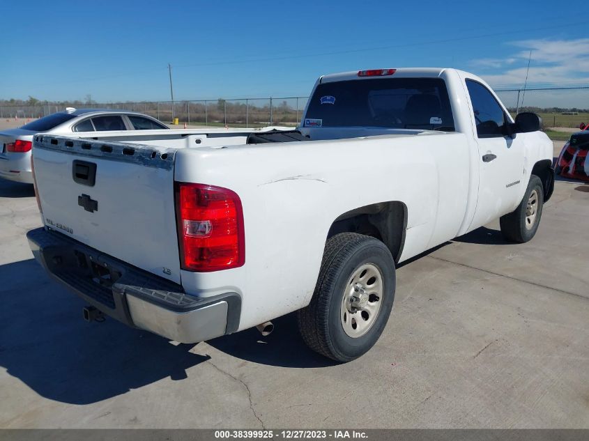 2013 CHEVROLET SILVERADO 1500 WORK TRUCK - 1GCNCPEX4DZ106089