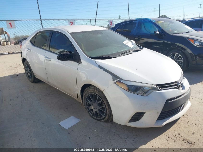 2015 TOYOTA COROLLA L/LE/LE PLS/PRM/S/S PLS - 5YFBURHE2FP310991