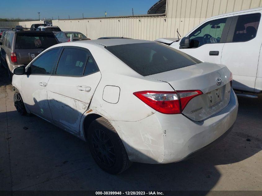 2015 TOYOTA COROLLA L/LE/LE PLS/PRM/S/S PLS - 5YFBURHE2FP310991