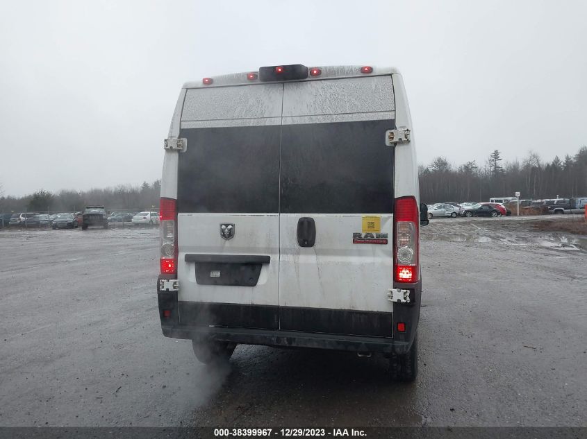 2019 RAM PROMASTER 2500 HIGH ROOF 136 WB 3C6TRVCG7KE544067
