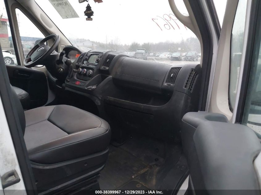 2019 RAM PROMASTER 2500 HIGH ROOF 136 WB 3C6TRVCG7KE544067