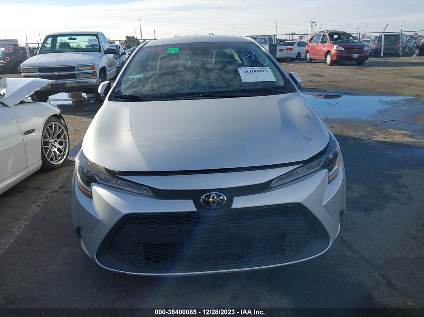 VIN 5YFEPMAE7MP242539 2021 TOYOTA COROLLA LE