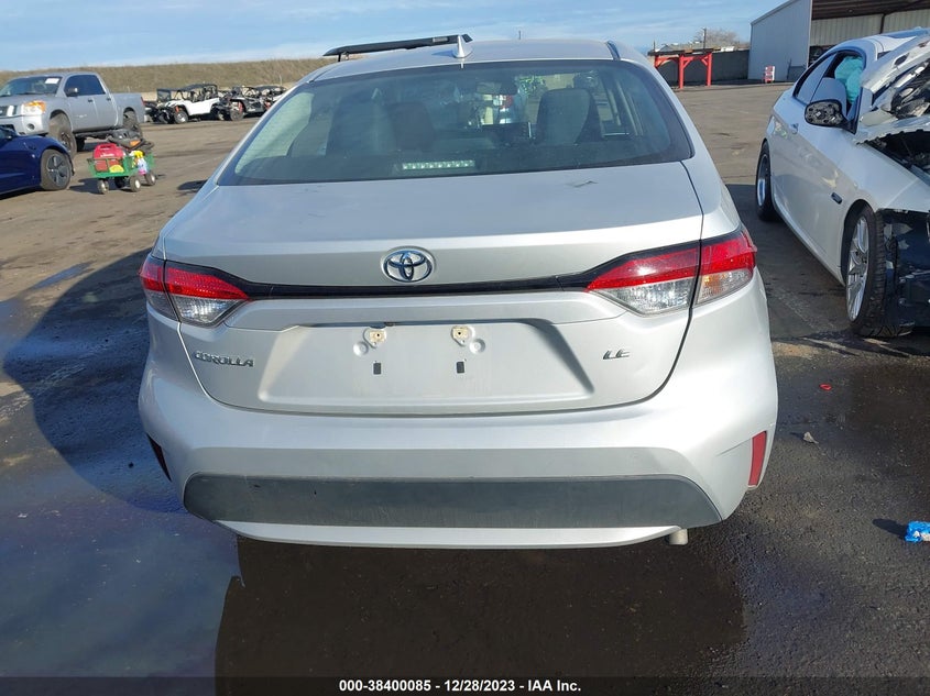 VIN 5YFEPMAE7MP242539 2021 TOYOTA COROLLA LE