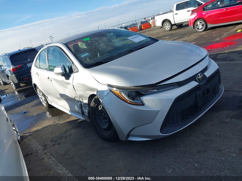 VIN 5YFEPMAE7MP242539 2021 TOYOTA COROLLA LE