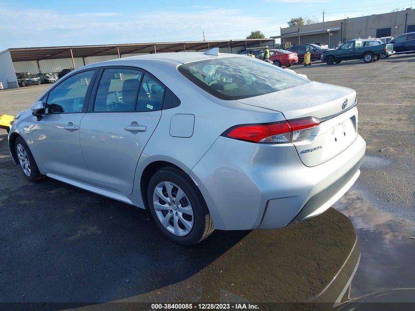 VIN 5YFEPMAE7MP242539 2021 TOYOTA COROLLA LE