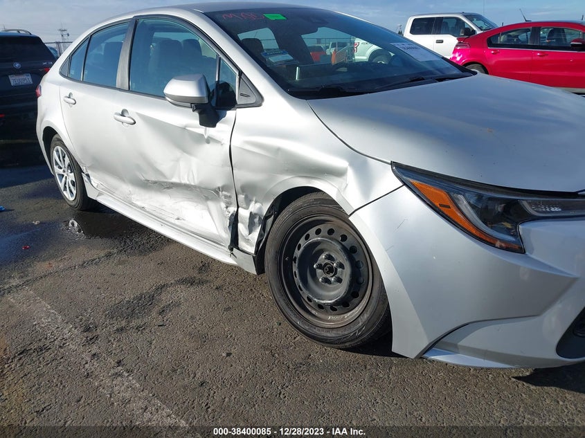 VIN 5YFEPMAE7MP242539 2021 TOYOTA COROLLA LE