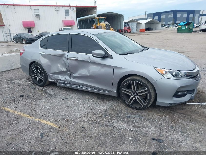 2016 HONDA ACCORD SPORT - 1HGCR2F57GA178804