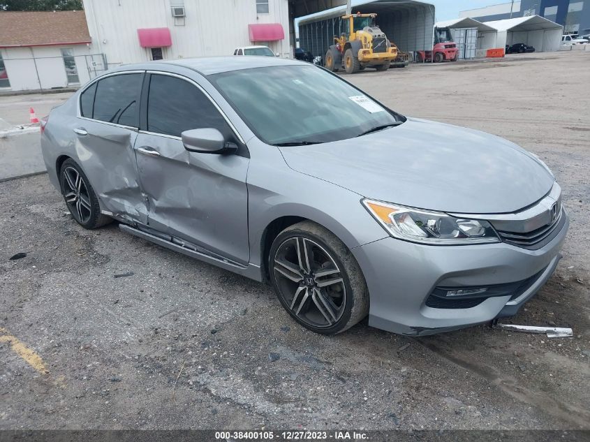 2016 HONDA ACCORD SPORT - 1HGCR2F57GA178804