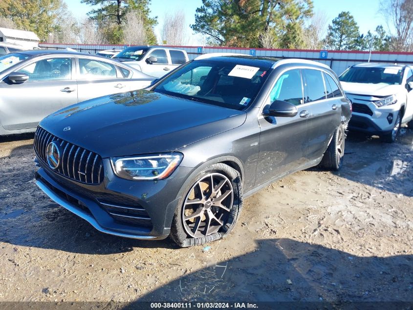 2020 MERCEDES-BENZ AMG GLC 43 4MATIC W1N0G6EB3LF772902