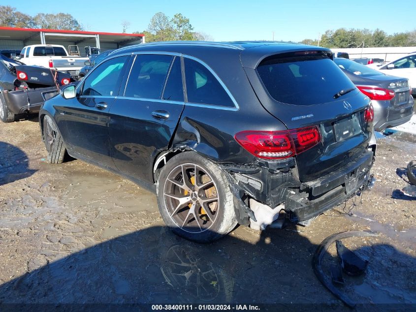 2020 MERCEDES-BENZ AMG GLC 43 4MATIC W1N0G6EB3LF772902