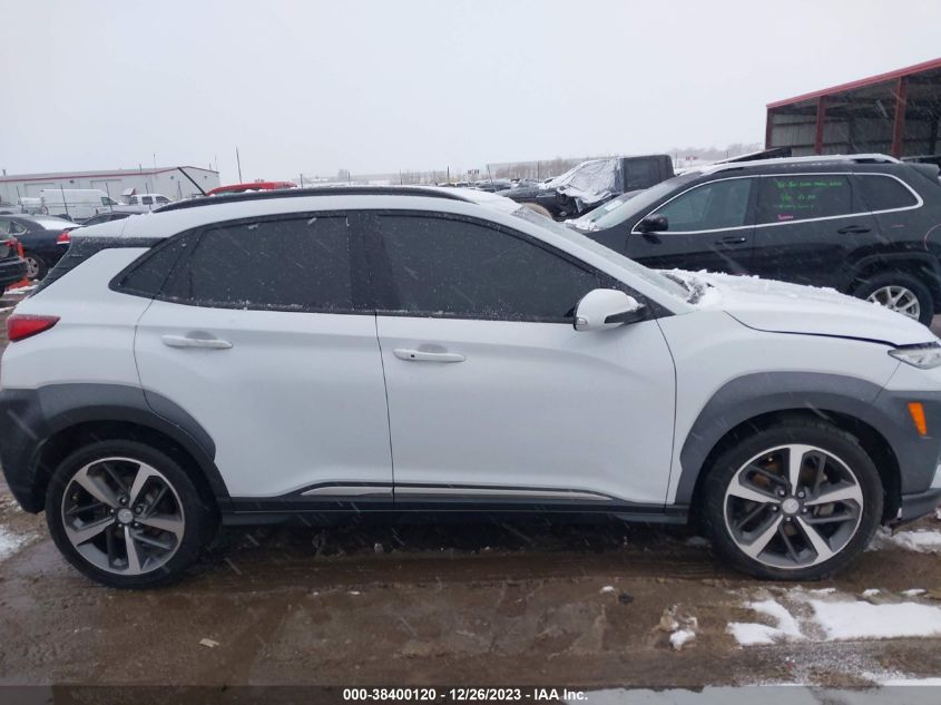 2018 HYUNDAI KONA LIMITED - KM8K3CA53JU124457