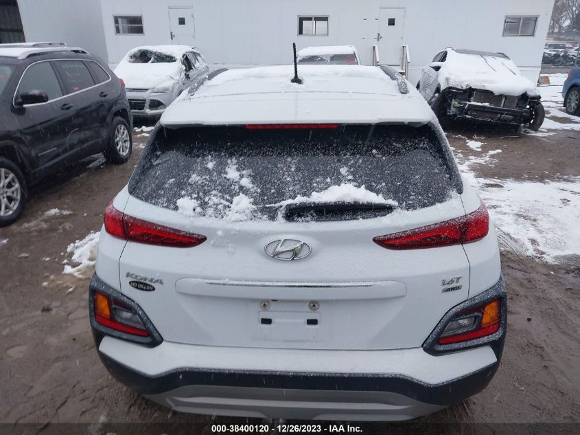 2018 HYUNDAI KONA LIMITED - KM8K3CA53JU124457