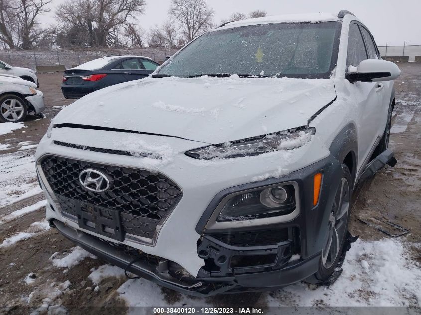 2018 HYUNDAI KONA LIMITED - KM8K3CA53JU124457