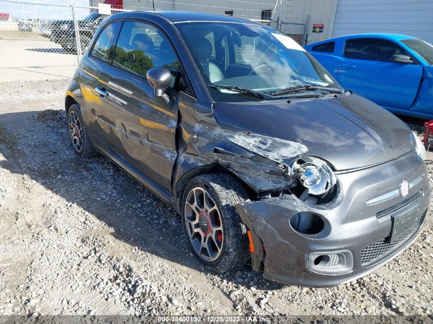 2015 FIAT 500 SPORT - 3C3CFFBR7FT501011