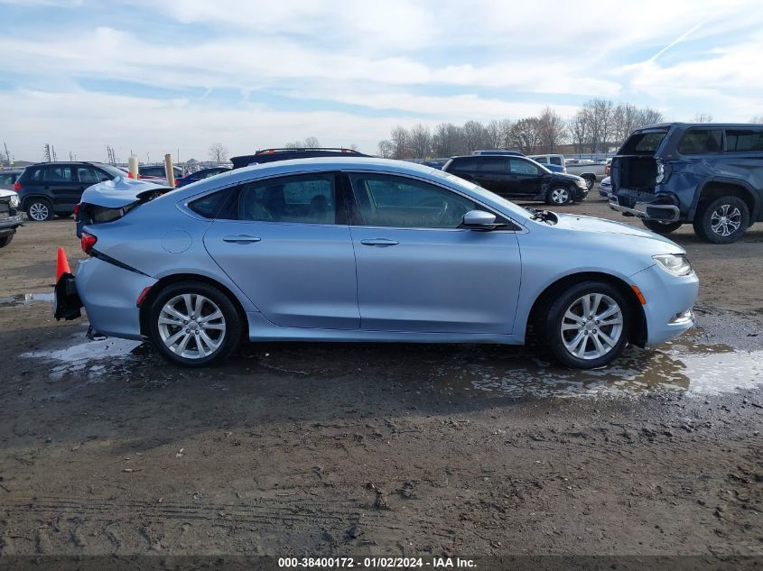 2015 CHRYSLER 200 LIMITED - 1C3CCCAB6FN734308