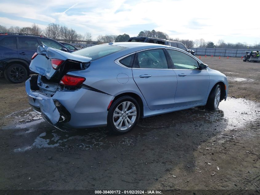 2015 CHRYSLER 200 LIMITED - 1C3CCCAB6FN734308