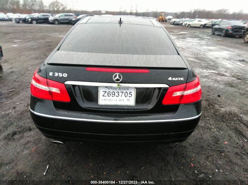 2013 MERCEDES-BENZ E 350 4MATIC - WDDKJ8JB6DF214827