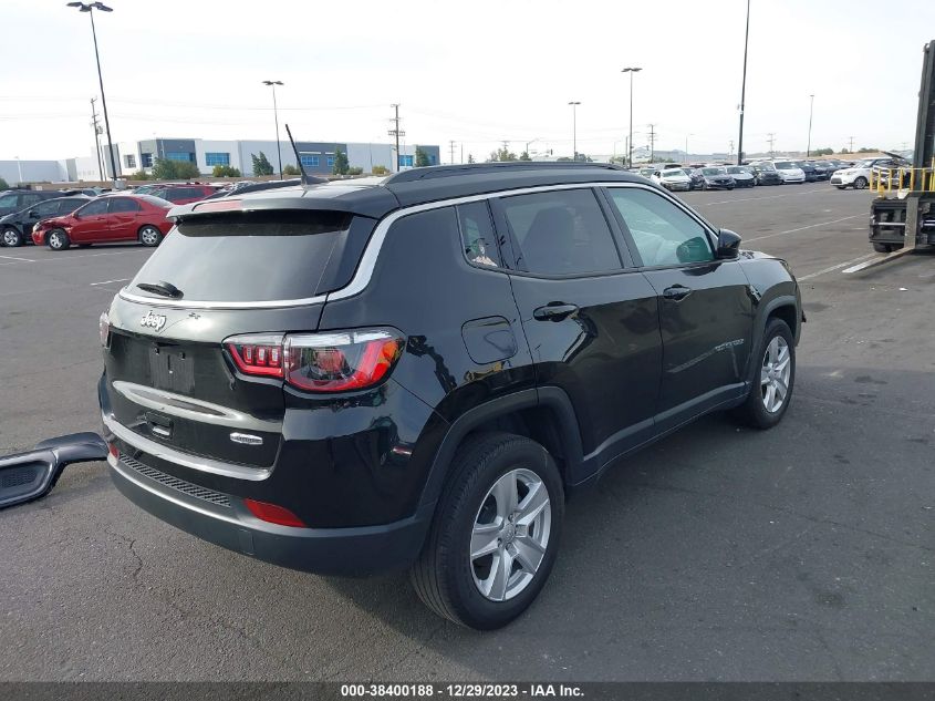 2022 JEEP COMPASS LATITUDE FWD - 3C4NJCBB8NT137992