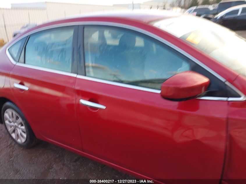 2013 NISSAN SENTRA S/SV/SR/SL - 3N1AB7APNDL782345