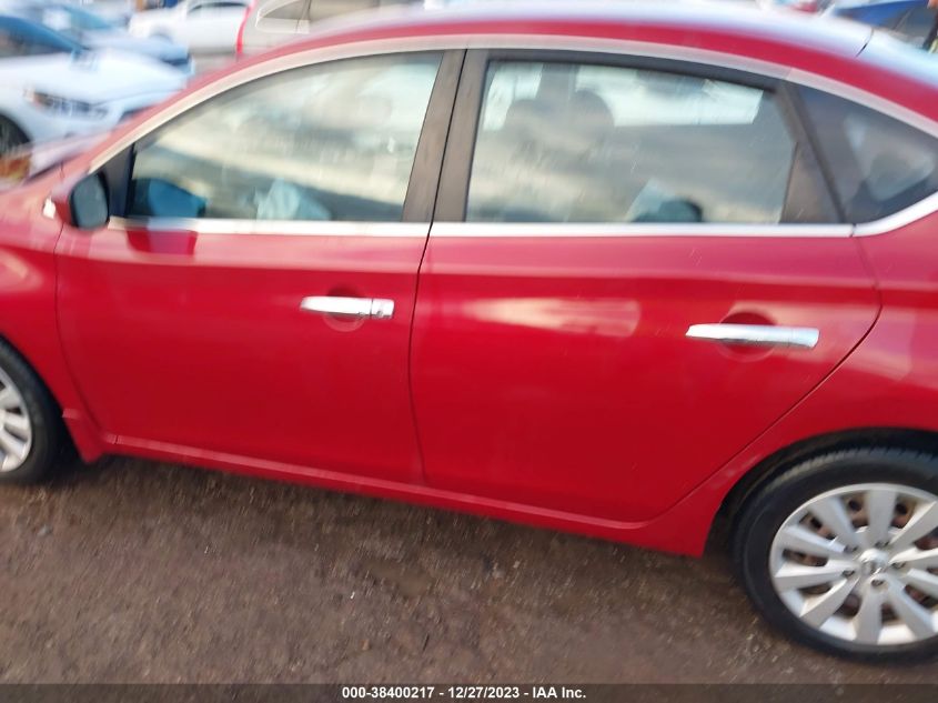 2013 NISSAN SENTRA S/SV/SR/SL - 3N1AB7APNDL782345