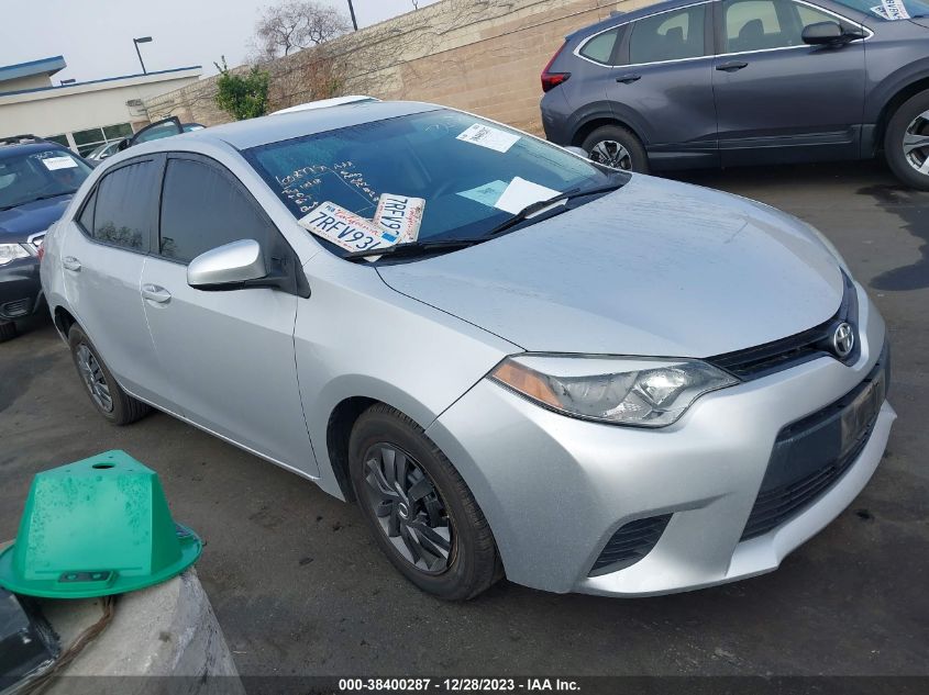 2016 TOYOTA COROLLA L/LE/LE PLS/PRM/S/S PLS - 5YFBURHE5GP451393