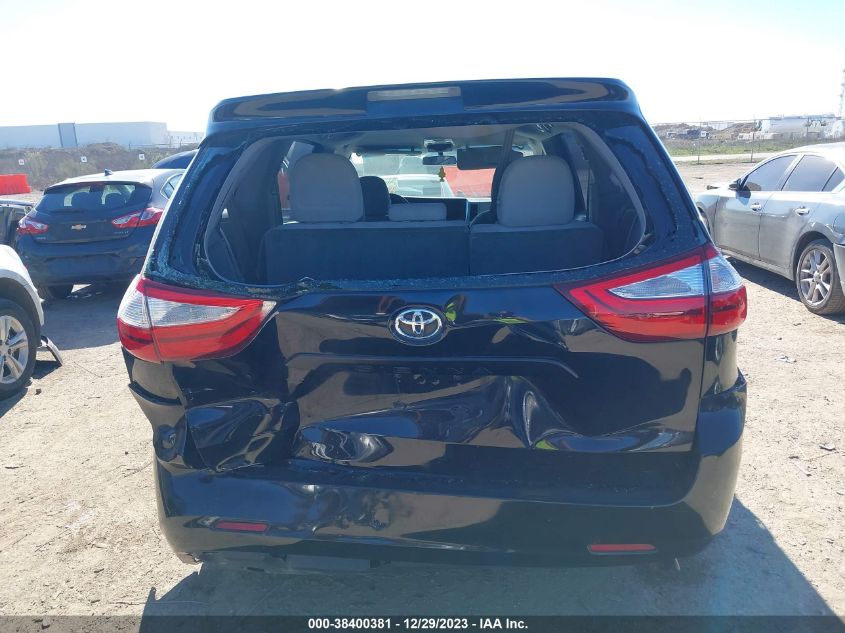 2015 TOYOTA SIENNA - 5TDZK3DC9FS529640