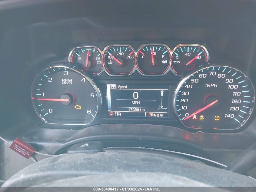 2014 CHEVROLET SILVERADO 1500 K1500 LT - 3GCUKREH7EG206661
