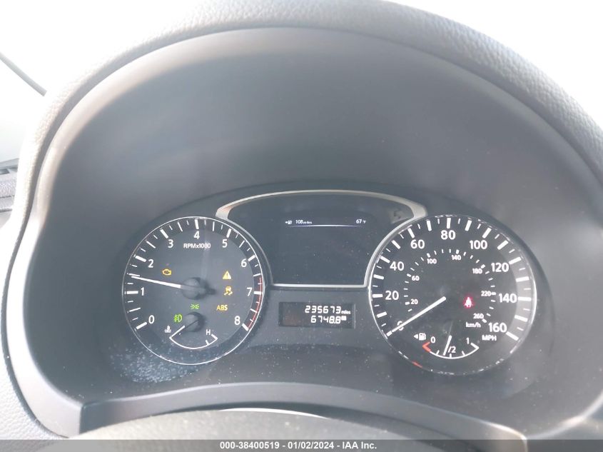 2013 NISSAN ALTIMA 2.5 SL - 1N4AL3AP6DN529346
