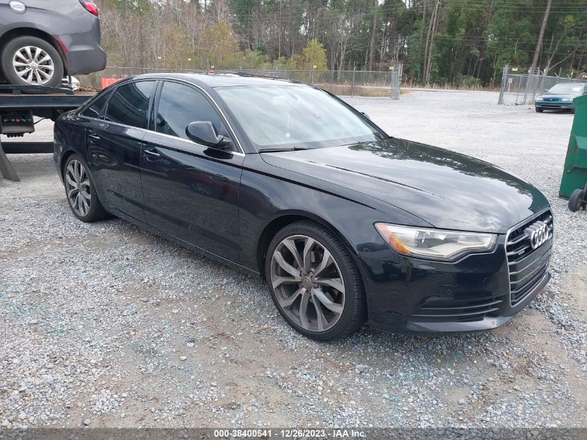 2013 AUDI A6 2.0T PREMIUM - WAUGFAFC9DN038711